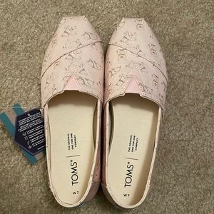 Brand New Toms Pink Year of the Pig Alpargata (Size 7)